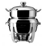 100340207 ชุดอ่างอุ่นอาหาร/บุฟเฟต์ อุ่นซุปกลมใหญ่ ตราซีกัล นกนางนวล รุ่น เลกาซี่