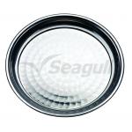 100331035 ถาดกลมสเตนเลส 35 ซม. ตราซีกัล (นกนางนวล)