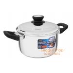 100365420 หม้อต้มสเตนเลส รุ่นอิมแพ็ค 20 ซม. ตราซีกัล (นกนางนวล)