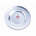 120118 จานสเตนเลส ทรงลึก 7 นิ้ว ตราหัวม้าลาย