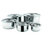 100383002 ชุดหม้อแขกสเตนเลส รุ่นแปซิฟิค 14-30 ซม. ตราซีกัล (นกนางนวล)