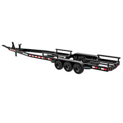 10350 Trailer, Spartan/DCB M41 (assembled with hitch) (เฉพาะหัวลากเรือ)