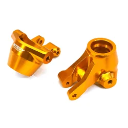 C32960ORANGE Billet Machined Steering Knuckles for Traxxas 1/8 Sledge 4WD