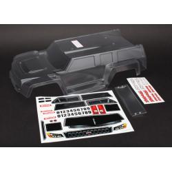 5818 Body, Slash, Dakar truck series, clear (requires painting)/ wing