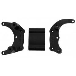 RPM-80902 Black Traxxas Slash 2wd, e-Rustler, e-Stampede 2wd & Bandit Mount for a Rear Bumper or Wheelie Bar