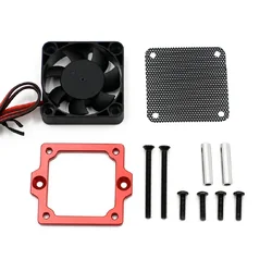 INT-C32523RED High Speed Cooling fan Kit for Traxxas ESC T4, T6 & XL5 Models