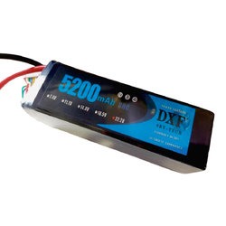 6s 5200mAh 80c DXF DXF 5200mAh. 22.2V 6S 80C Battery (ต้องซื้อปลั๊กTRXเพิ่ม)