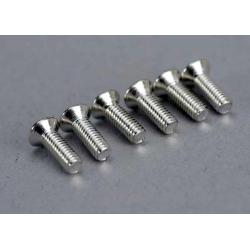 5169 Screws, 2.6x8mm countersunk machine (6)