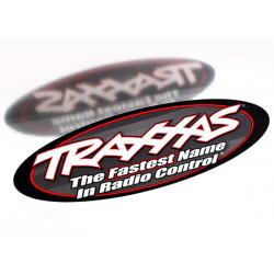 6152 Traxxas 9" Oval Decal, 2 Sided