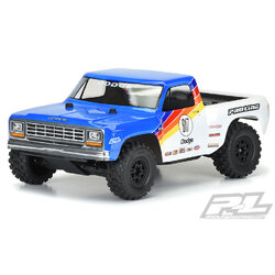 PRO-3532-00 1/10 1984 Dodge Ram 1500 Race Truck Clear Body: Short Course (ใส่ได้กับ Slash2WD, Slash4X4 ต้องเปลี่ยนเสาบอดี้)