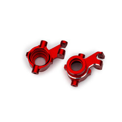 10237-RED Red Aluminum Steering Blocks (L&R)