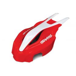 7911 Canopy, front, red/white, Aton