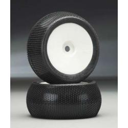 PRO-1139-11 Hole Shot LPR 3.7" (M2) Dirst Race Pre-mounted Standard Offset White Velocity 17mm (2-Pack)