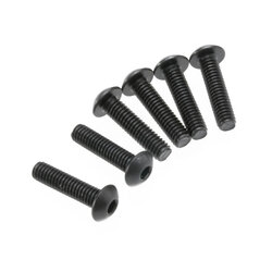 3933 Screws, 4x16mm button-head machine (hex drive) (6)