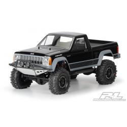 PRO-3362-00 1/10 Jeep Comanche Full Bed Clear Body 12.3" (313mm) WB Crwlrs