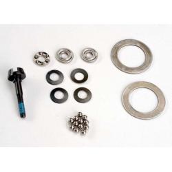 2730X Pro-diff rebuild kit, contains: diff shaft/belleville spring washers (4)/ diff rings (2)/ thrust washers (2)/ thrust bearing/ hard carbide diff balls (12)