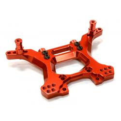 INT-C26520RED Billet Machined Rear Shock Tower for Traxxas 1/10 Slash 4X4 LCG