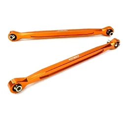 INT-C27047ORANGE Billet Machined Steering Links for Traxxas X-Maxx 4X4