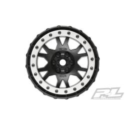 PRO-2763-03 1/5 Impulse Pro-Loc Front/Rear 24mm X-MAXX Wheels (2) Black/Gray