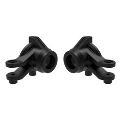 10736-BLK Steering blocks, left & right (black)