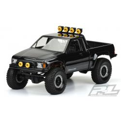 PRO-3466-00 1985 Toyota HiLux SR5 Clear Body (Cab + Bed) for SCX10 Trail Honcho 12.3" (313mm) Wheelbase