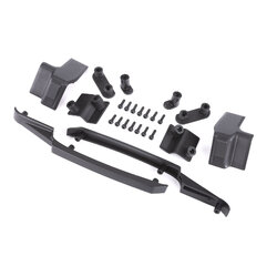 10224 Body reinforcement set, black/ skid pads (roof)/ 3x10mm CS (14) (fits #10211 body) สำหรับ Maxx Slash