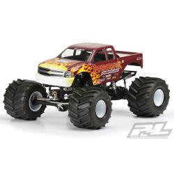 PRO-3229-00 Clear Body, 2007 Chevy Silverado Extended Cab Monster Truck: 1/10 Savage, Revo, T-Maxx