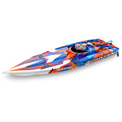 57076-4 Spartan: Brushless 36' Race Boat with TQi™ Traxxas Link™ Enabled 2.4GHz Radio System & Traxxas Stability Management (TSM)®