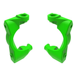 10732-GRN Caster blocks (c-hubs), left & right (green)