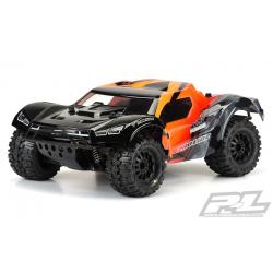 PRO-3498-17 1/10 Pre-Cut Monster Fusion Clear Body: Short Course (ใส่ได้กับ Slash2WD, Slash4X4 ต้องเปลี่ยนเสาบอดี้)