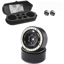 INT-C33000 Luggage Storage Cargo Case & Alloy Beadlock Wheels (2) for Traxxas 1/18 TRX-4M