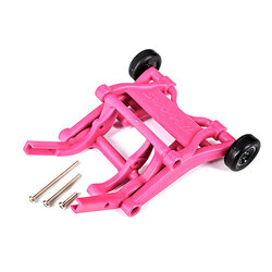 3678P Wheelie bar, assembled (pink) (fits Slash, Stampede®, Rustler®, Bandit series)