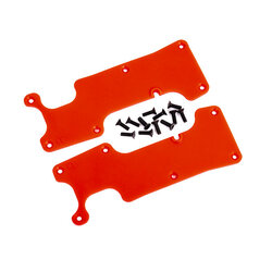 9634R Suspension arm covers, red, rear (left and right)/ 2.5x8 CCS (12)