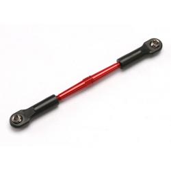 5595 Turnbuckle, aluminum (red-anodized), front toe link, 61mm (1) (assembled with rod ends and hollow balls) (see part 5539X for complete set of Jato aluminum turnbuckles)