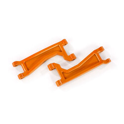 8998T Suspension arms, upper, orange (left or right, front or rear) (2) (for use with #8995 WideMaxx® suspension kit)