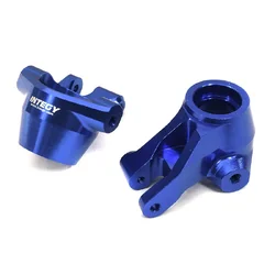 C32960BLUE Billet Machined Steering Knuckles for Traxxas 1/8 Sledge 4WD