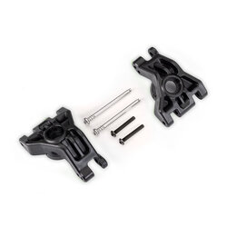 9050 Carriers, stub axle, rear, extreme heavy duty, black (left & right)/ 3x41mm hinge pins (2)/ 3x20mm BCS (2) (for use with #9080 upgrade kit)