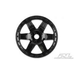 PRO-2733-03 Desperado 3.8" (Traxxas Style Bead) Black 1/2" Offset 17mm Wheels