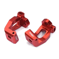 C32959RED Billet Machined Caster Blocks for Traxxas 1/8 Sledge 4WD