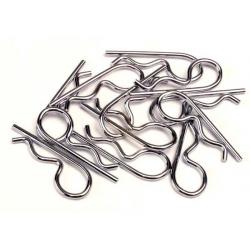3934 Body clips, heavy duty (12)