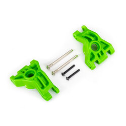 9050G Carriers, stub axle, rear, extreme heavy duty, green (left & right)/ 3x41mm hinge pins (2)/ 3x20mm BCS (2) (for use with #9080 upgrade kit)