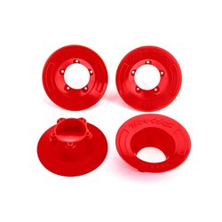 9569R Wheel covers, red (4) (fits #9572 wheels)
