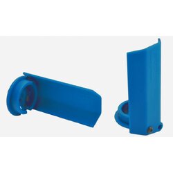 RPM-80435 Shock Shaft Guards for the Traxxas X-Maxx - Blue