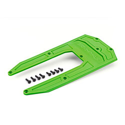 9623G Skidplate, chassis, green (fits Sledge®)