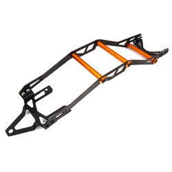 INT-C29593ORANGE Alloy Metal Exo-Skeleton Body Roll Cage Kit for Traxxas 1/10 Rustler 4X4
