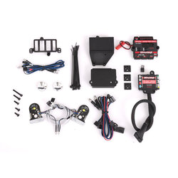 8038X Pro Scale® LED light set, TRX-4® Chevrolet Blazer or K10 Truck (1979), complete with power module (contains headlights, tail lights, side marker lights, & distribution block) (fits #8130 or 9212 series bodies)