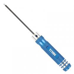 Titan-12325 2.5mm X 100mm Length Ball Hex Wrench