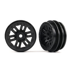 9768 Wheels, 1.0' (black) (2)