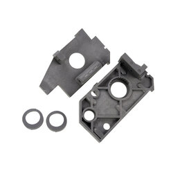 4824A Side plates, rear (l&r) (grey) / belt tension cams (2) (grey)