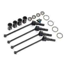 8996X Driveshafts, steel constant-velocity (assembled), front or rear (4) (for use with #8995 WideMaxx® suspension kit) (requires #8654 series 17mm splined wheel hubs and #7758 series 17mm nuts for a complete set)